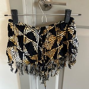 Indah Fringe Drawstring Shorts